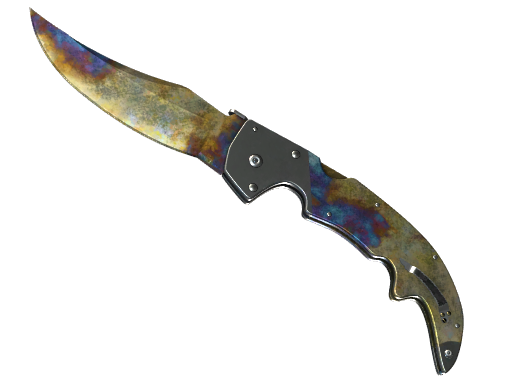 ★ StatTrak™ Falchion Knife | Case Hardened (Battle-Scarred)